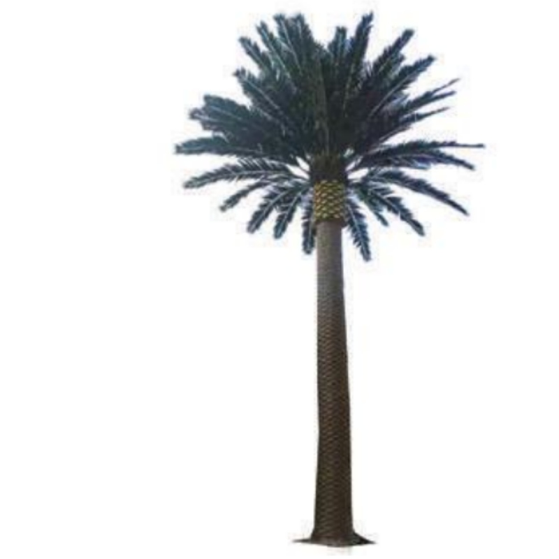Stora utomhusartefakter för palmträd